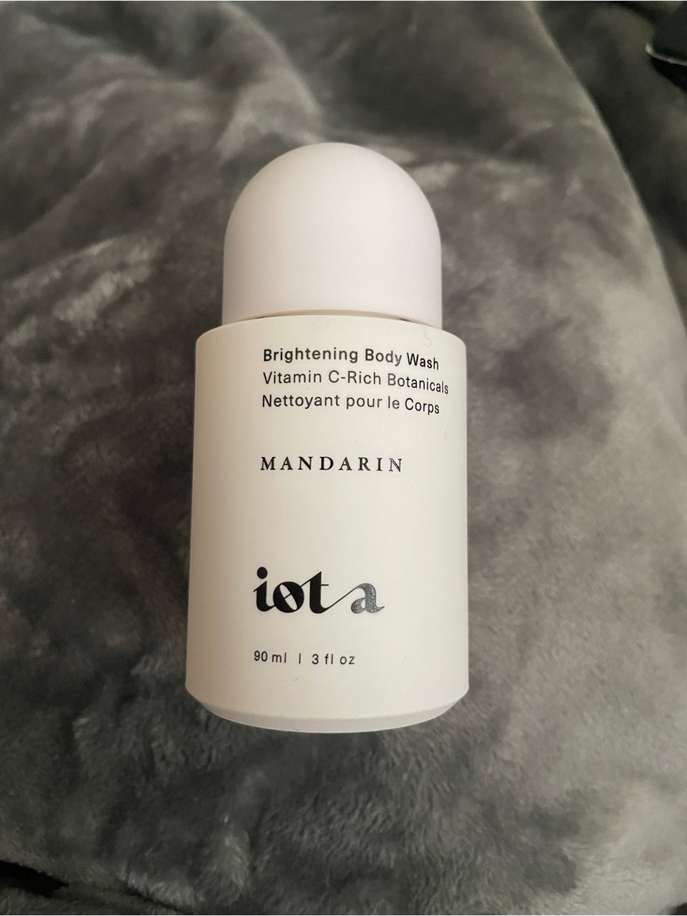 Iota Mandarin Brightening Body Wash — travel sz- NEW! Clean beauty